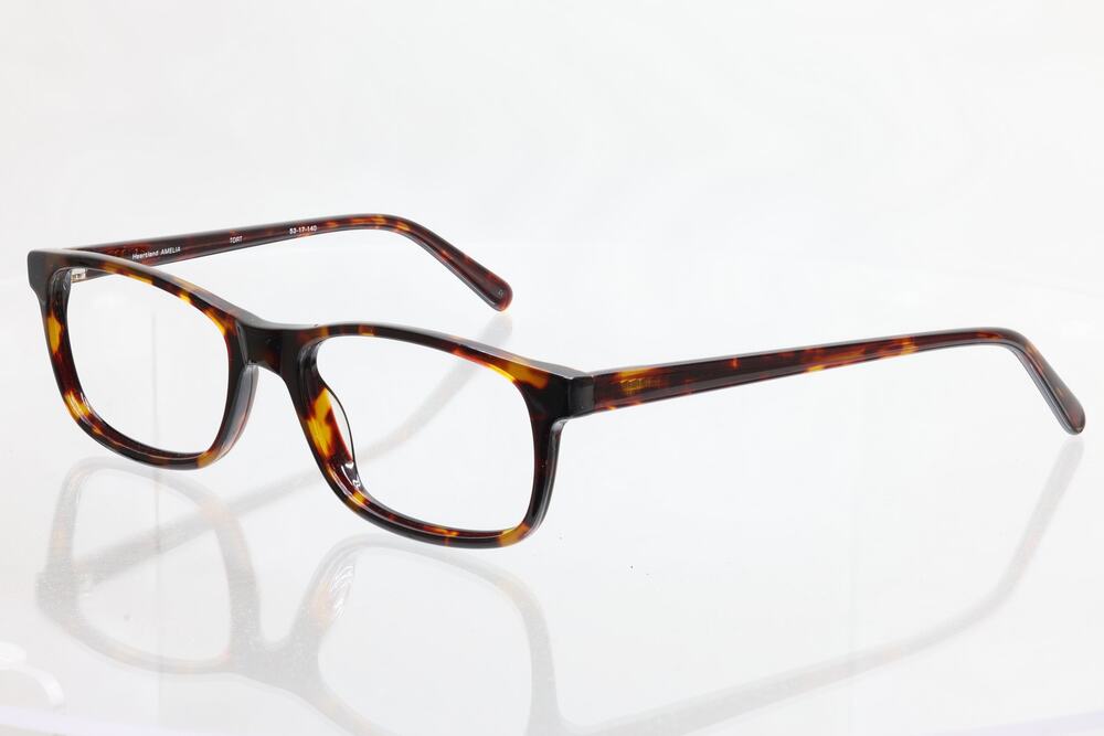 Heartland Amelia 53-17-140mm Tort Eyeglass FRAMES ONLY - VERY GOOD CONDITION